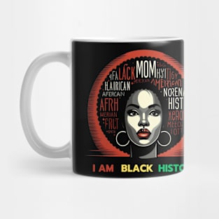 I am black history Mug